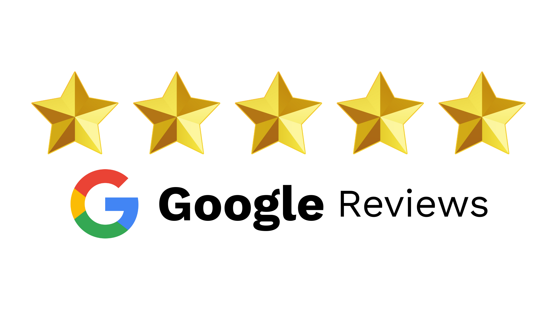 5-star Google Reviews